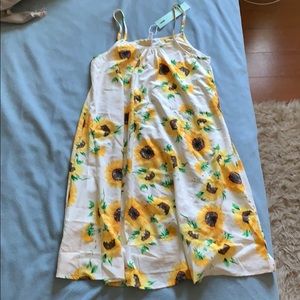 Sunflower sun dress